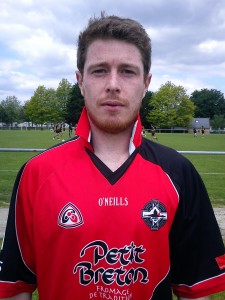 Kevin McDonnell, Rennes GAA. This lad looks handy. We will watch him closely. Age: 29 Born: Sarlat-la-Canéda Nationality: Irish/French Started playing: 2011 Position: Half Forward 